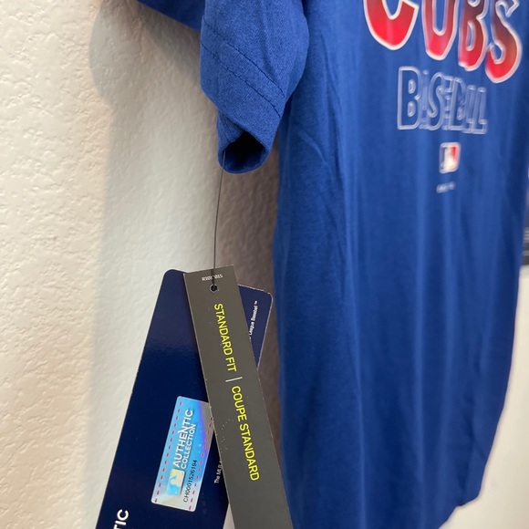 Nike Chicago Cubs MLB Blue Dri-Fit T-Shirt Men L - Picture 5 of 8